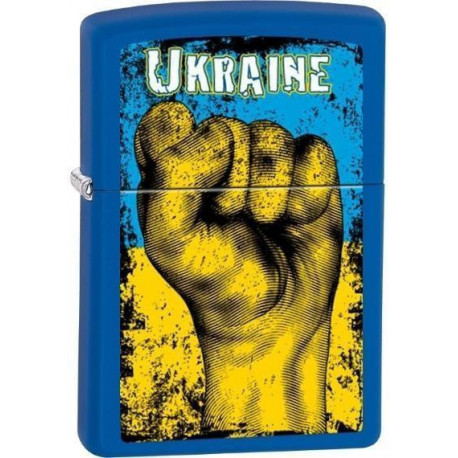 Запальничка Zippo Classic Ukraine Fist Royal Matte Zp229uf