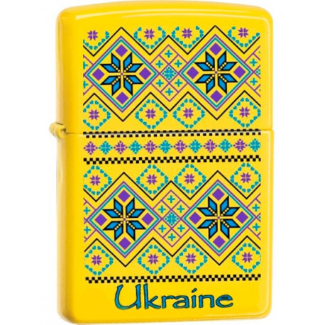 Запальничка Zippo Classic Ukraine Pattern Lemon Zp24839up