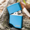 Запальничка Zippo Classic w/Zippo Logo Sapphire Zp20446zl