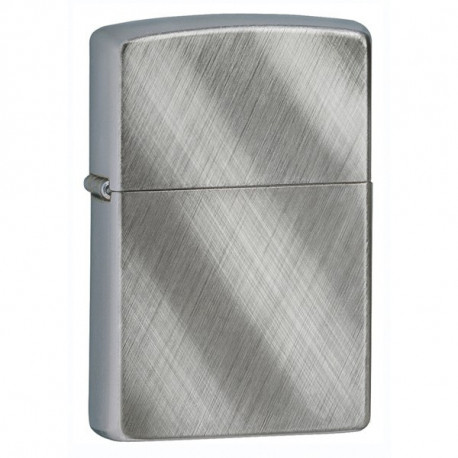 Зажигалка Zippo Classic Diagonal Weave Brushed Chrome Zp28182