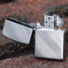 Зажигалка Zippo Classic Diagonal Weave Brushed Chrome Zp28182