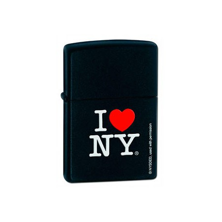 Запальничка Zippo Classic I Love NY Black Matte Zp24798