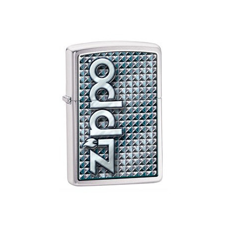 Запальничка Zippo Classic 3D Abstract Emblem Brushed Chrome Zp28280