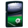 Запальничка Zippo Classic One World One Game Football Black Matte Zp28301