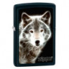 Запальничка Zippo Classic White Wolf Black Matte Zp28303