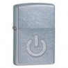 Запальничка Zippo Classic Power Button Street Chrome Zp28329