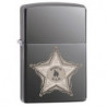 Зажигалка Zippo Classic Skull Badge Black Ice Zp28360
