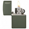 Запальничка Zippo Classic Green Matte Zp221zl