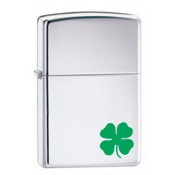 Запальничка Zippo Classic A Bit O`Luck High Polish Chrome Zp24007