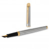 Набор Waterman HEMISPHERE Stainless Steel GT FP+BP (перьевая + шариковая)