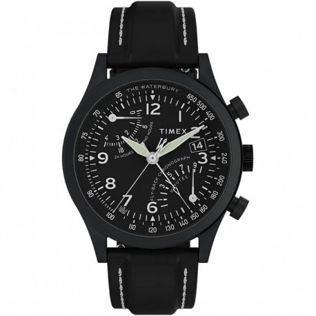 Чоловічий годинник Timex WATERBURY Traditional Fly-Back Chrono Tx2w48000