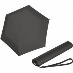 Парасолька Knirps US.050 Ultra Light Slim Manual Dark Grey Kn95 0050 0801