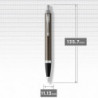 Ручка шариковая Parker IM Dark Espresso CT BP блистер 22 336