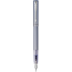 Ручка перьевая Parker VECTOR XL Metallic Silver Blue CT FP M 06 112
