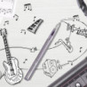 Ручка перьевая Parker VECTOR XL Metallic Silver Blue CT FP M 06 112