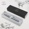 Ручка перьевая Parker VECTOR XL Metallic Silver Blue CT FP M 06 112
