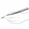 Ручка перова Waterman ALLURE Chrome CT FP F 13 314
