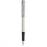 Ручка перова Waterman ALLURE Deluxe White CT FP F 13 403