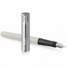 Ручка перова Waterman ALLURE Deluxe White CT FP F 13 403