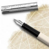 Ручка перова Waterman ALLURE Deluxe White CT FP F 13 403