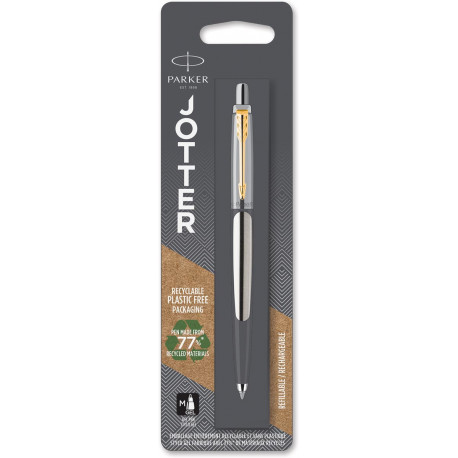 Ручка гелевая Parker JOTTER Stainless Steel GT GEL блистер 16 066