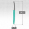Ручка кулькова Parker JOTTER Originals Caribbean Green CT BP в Eco упаковці 15 932_3534e