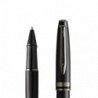 Ручка роллер Waterman EXPERT Metallic Black Lacquer RT RB 40 046