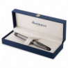 Ручка перьевая Waterman EXPERT Metallic Silver Lacquer RT FP F 10 047