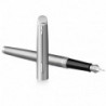 Ручка перьевая Waterman HEMISPHERE Essential Metallic Steel CT FP F 12 005