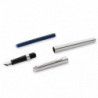 Набор Waterman HEMISPHERE Stainless Steel CT FP M (перьевая ручка + чехол)