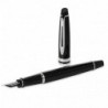 Набор Waterman EXPERT Black CT FP M (перьевая ручка + чехол)