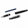 Набор Waterman EXPERT Black CT FP M (перьевая ручка + чехол)