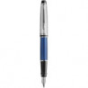 Ручка перова Waterman EXPERT Deluxe Metallic Blue CT FP F 10 051