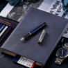 Ручка перова Waterman EXPERT Deluxe Metallic Blue CT FP F 10 051