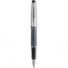 Ручка перьевая Waterman EXPERT Deluxe Metallic Stone Grey CT FP F 10 052