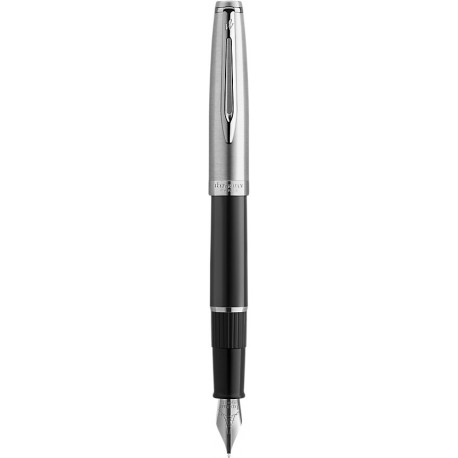 Ручка перова Waterman EMBLEME Black CT FP F 13 500