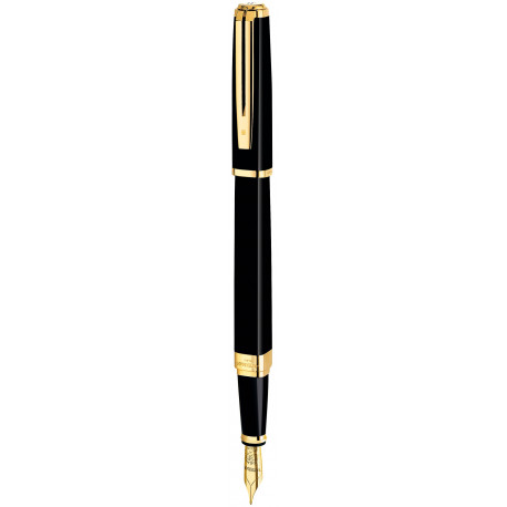 Ручка перова Waterman EXCEPTION Slim Black GT FP 11 028