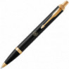 Ручка шариковая Parker IM ARMY Black GT BP Эмблема ВМС ВСУ 22032_W003y