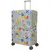 Чохол для валіз Travelite Accessories Tickets On Blue-White TL000317-97