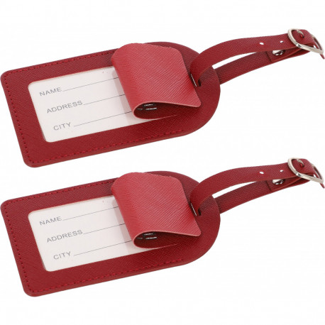 Бирка для багажа 2шт Travelite Accessories Red TL000045-10