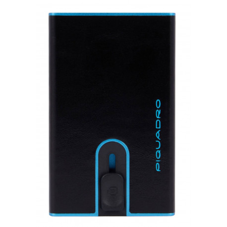 Кредитница Piquadro Blue Square (B2) Black PP4825B2BLR_N