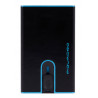 Кредитница Piquadro Blue Square (B2) Black PP4825B2BLR_N