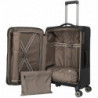 Валіза Travelite Crosslite 5.0 Black Середня TL092948-01