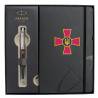 Набір Parker JOTTER ARMY Black CT BP Емблема ЗСУ (кулькова ручка + блокнот Parker)
