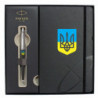 Набір Parker JOTTER Originals UKRAINE Black CT BP Тризуб синьо-жовтий (кулькова ручка + блокнот Parker)