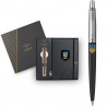 Набір Parker JOTTER UKRAINE Black CT BP Палаючий Тризуб (кулькова ручка + блокнот)