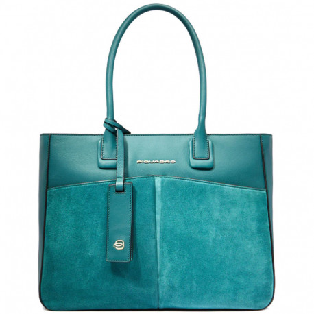 Женская сумка Piquadro Ashley (W134) Teal BD6461W134_OT