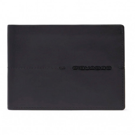 Портмоне Piquadro Kiri (W135) Black PU1392W135R_N