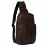 Монорюкзак Piquadro Hedley (W130) Dark Brown CA6448W130_TM