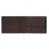 Портмоне Piquadro Hedley (W130) Dark Brown PU257W130R_TM